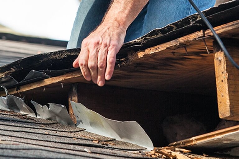 Volpe Enterprises can replace rotting wood in your roof in the greater Philadelphia region.